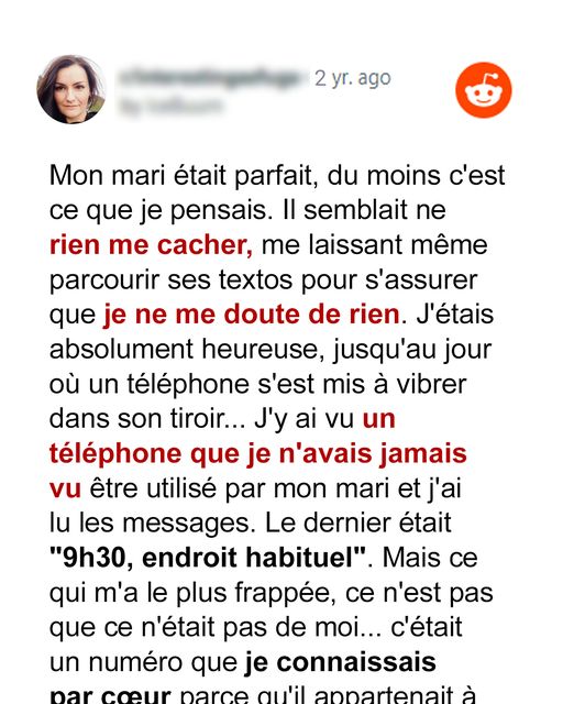 J’ai découvert que mon mari possédait un deuxième téléphone et j’ai décidé de le suivre