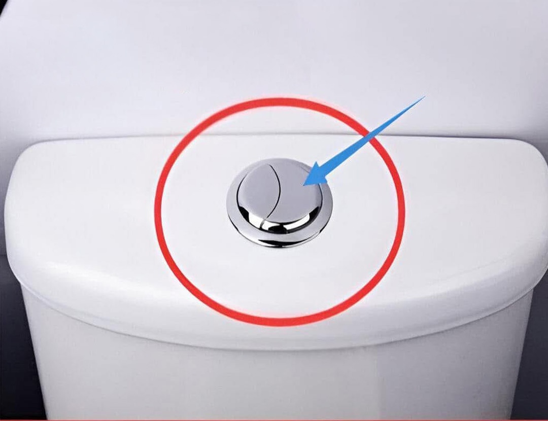 Siphon Double Chasse WC Réglable 7,5–9,5 Pouces – SPARES2GO Avec Trop-Plein Interne, Compatible Réservoirs Standards