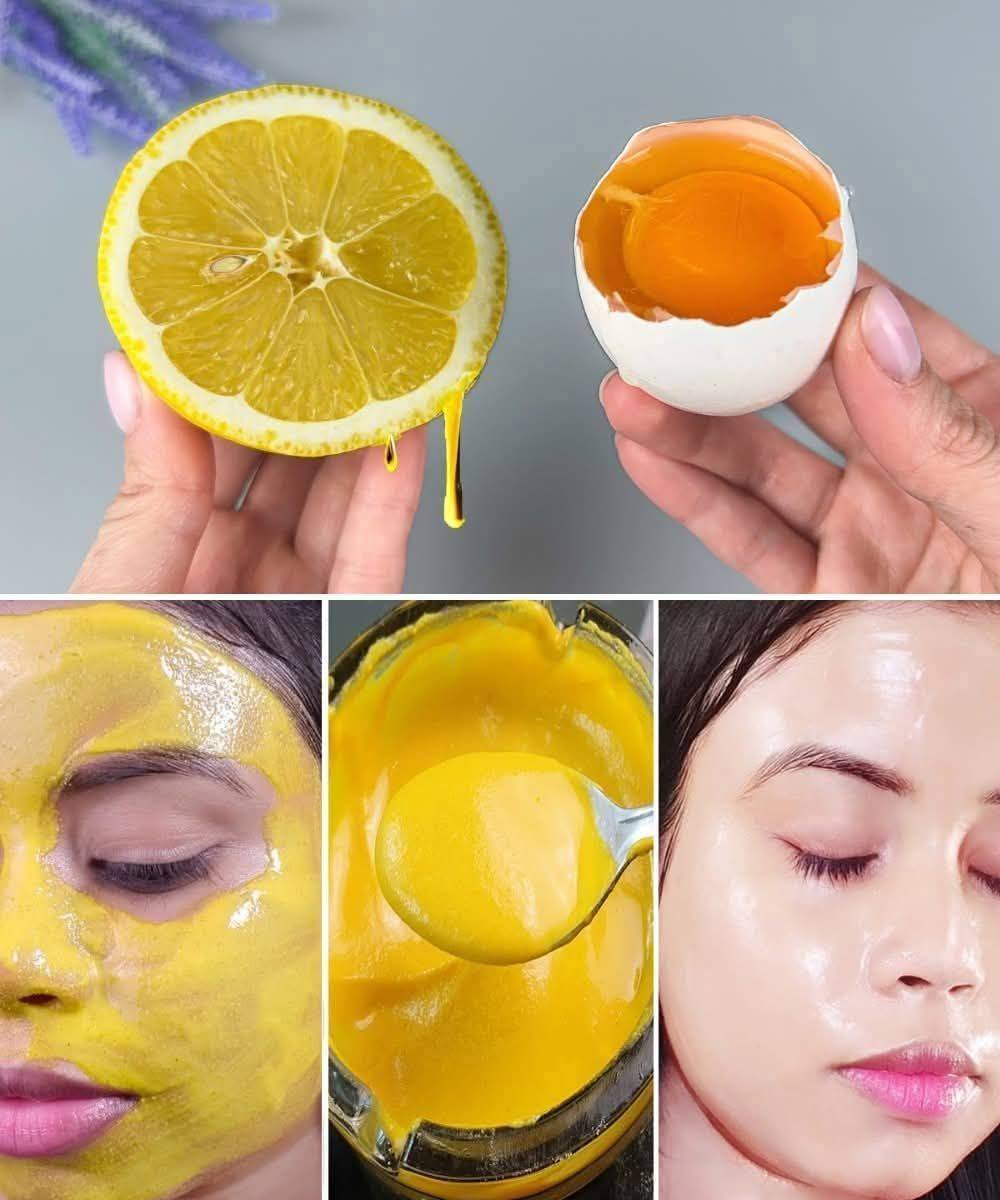 Masque Aux Oeufs Visage